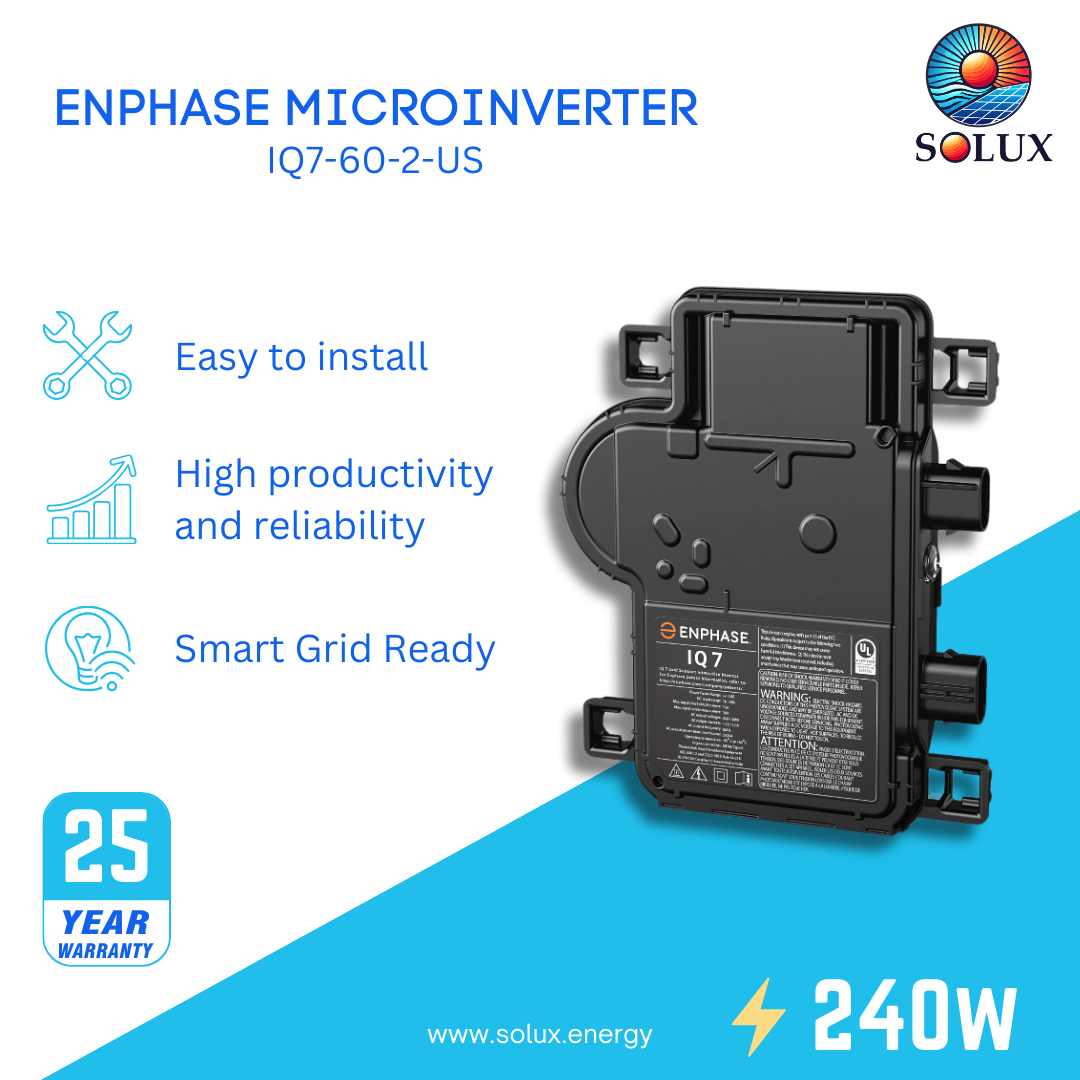 This is an image of Enphase IQ7 Microinverter (IQ7-60-2-US)